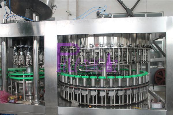 Monoblock Level Adjusted Bottle Filling Machine With Copper Ring