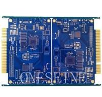 Módulo GPS 2 placa de PCB de capa desnuda con materiales de PCB de alta frecuencia