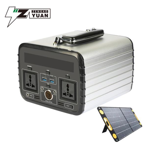Portos solares rápidos das tomadas da C.A. do gerador 110V da carga 600W/C.C.