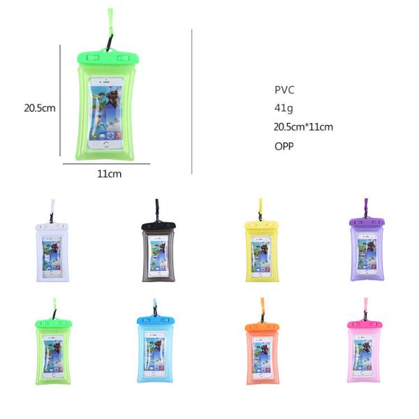 Universal Waterproof Cell Phone Pouch Clear Floating Waterproof Phone Case Lanyard