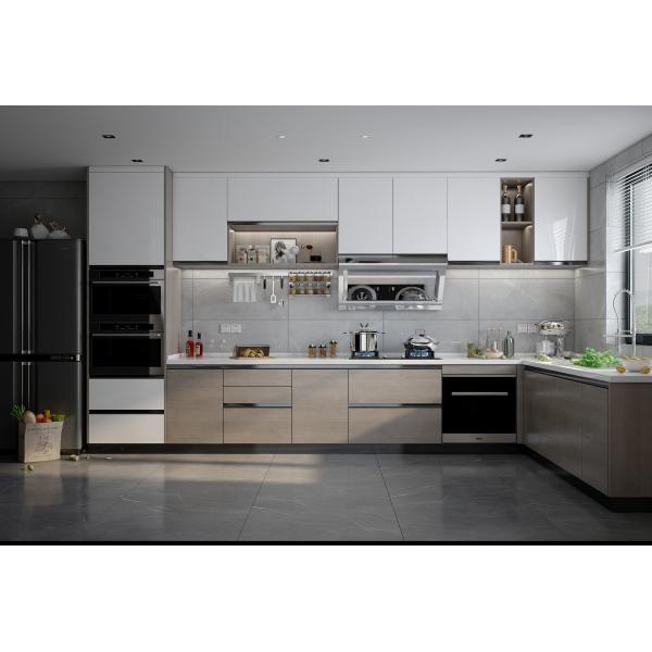 Home Modern Prefab Kitchen Cabinets Cupboard Custom Size & Design