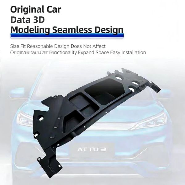 Front Trunk Organizer for BYD Atto 3 & Yuan Plus  Car Interior Storage Box EV Accessories for Front Trunk Car Accessories