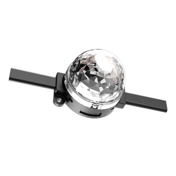 LED Point Light Source  Outdoor IP67 12V 1W Long Distance Waterproof 40mm Pixel RGB