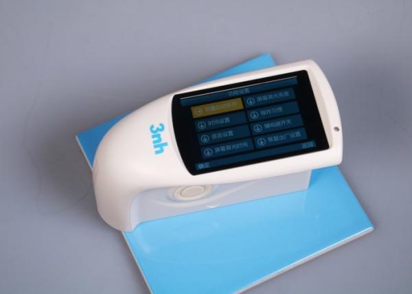 Curved surface Digital Gloss Meter NHG60M With Touch Screen , Connected To PC Rechargeable Battery