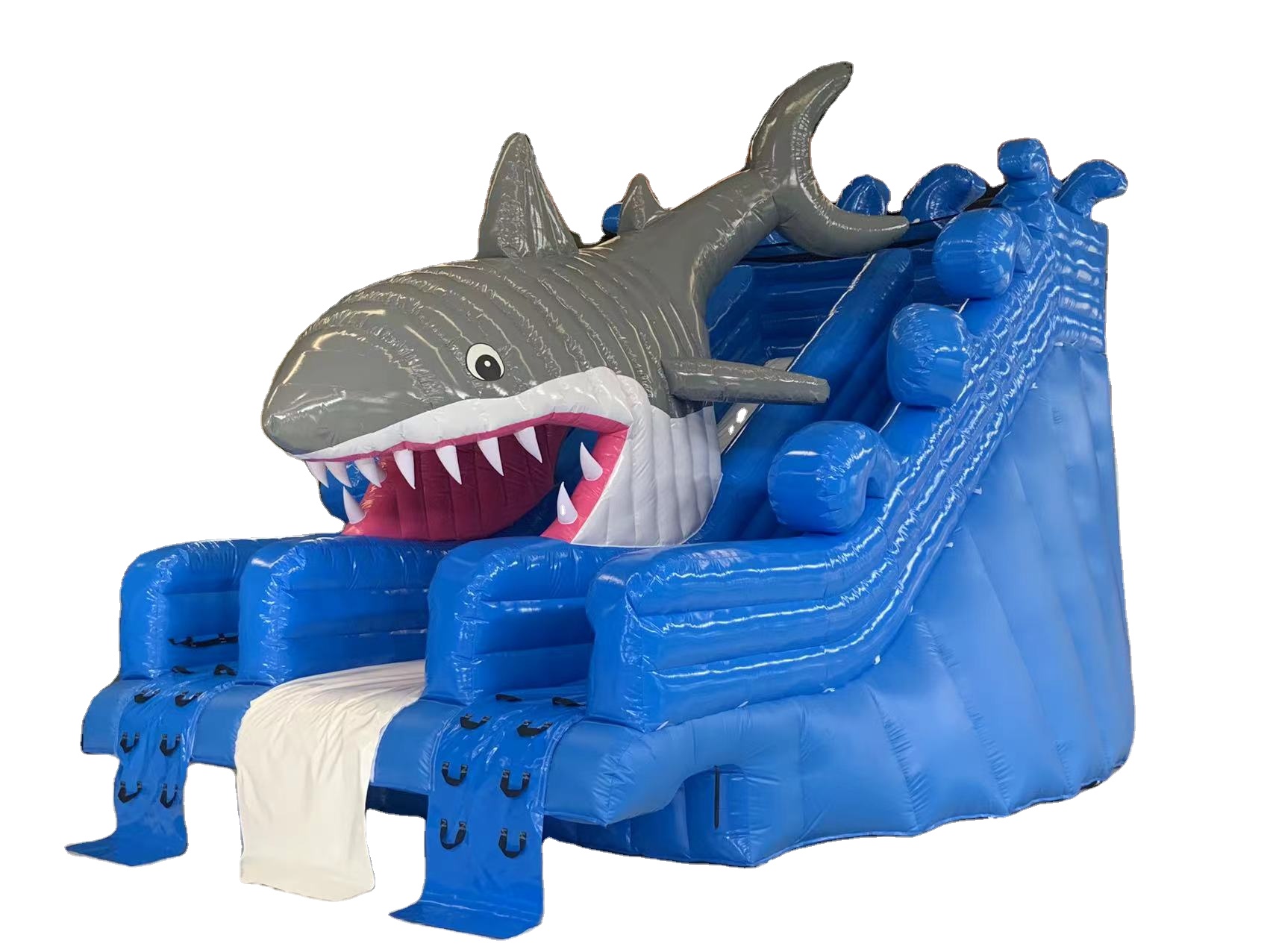 Hot Sale Huge Inflatable Shark Slide for Kids and Adults Inflatable Water Slide