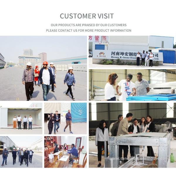 Гибкий железный каркас света панели сэндвича дома контейнера Префаб