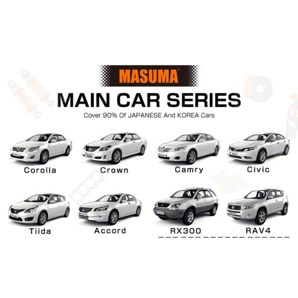 Pièces détachées de voiture Lampe à essuie-glaces en caoutchouc de 24 pouces pour pare-brise plat 09195371 28890-00Q1C 28890-40U11