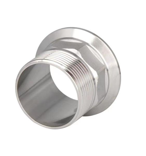 Aço inoxidável igual 304 Filamento masculino Hex Ferrule Tubos Acessórios Hex Adaptador