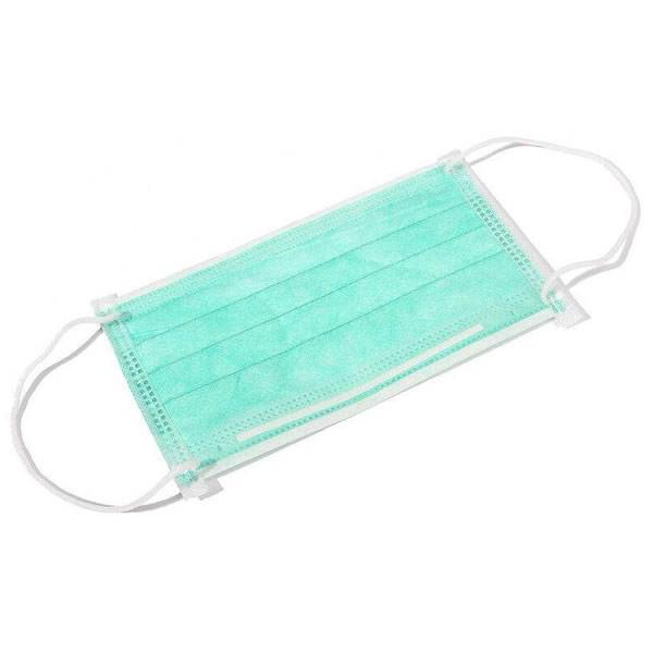 Non Woven Face Mask 3 Ply Sterile Disposable Face Mask Foldable Design