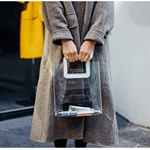 Women Purse, Storage Bag Organizer With Reinforced Handle, Pouch Handle Straps for Women Men