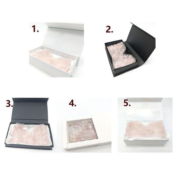 21*9cm Natural Rose Quartz Massage Beads Eye Beauty Mask Facial Healing Jade Mask With Worldwide Delivery