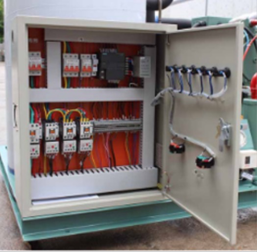 3 тонны в машину создателя льда хлопь дня для акватического управления PLC товаров