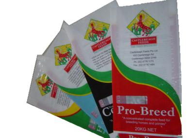 PP Woven Seed Packing Bag with Square Bottom 10KG / 25KG / 50KG / 100KG