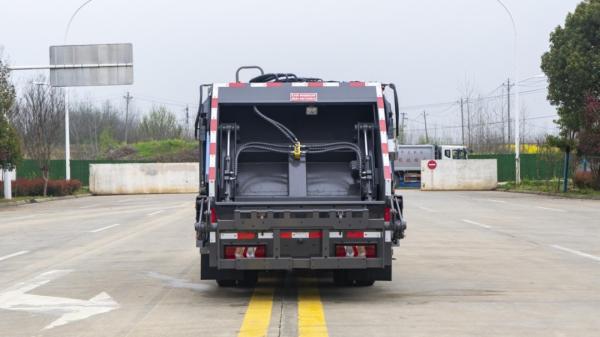 Pure Electric Energy Type Design Refuse Collection Compressible Garbage Bin Transport Truck Vehicles