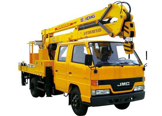2t operating capacity truck mounted lift Durable Working Basket Boom Lift