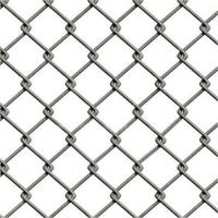 Q195 Q235 Cercas galvanizadas de ligação de cadeia Cercas de diamantes malha de arame resistente à corrosão