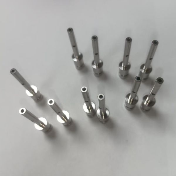 304 Stainless Steel Capillary Tube Perforation Hole CNC Milling Base Spray Needle