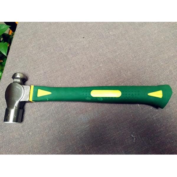 Ball Pein Hammer(XL-0049) with polishing surface, colored rubber handle and good price