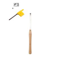 Las herramientas de madera de torneado de madera del torno del carburo con el cuadrado forman los cortadores del carburo 15x15x2.5-30°R150
