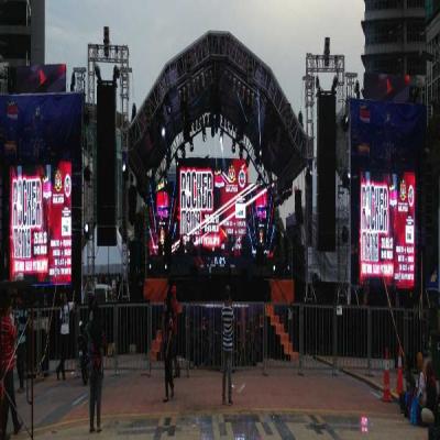 Os anúncios internos comerciais do aluguer da exposição de diodo emissor de luz da cor P3 completa conduziram sinais 192mm×192mm