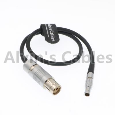 Zéfiro de 3 Pin Steadicam ao cabo distribuidor de corrente de 8pin Lemo para o MINI 12/24 de volt de ARRI Alexa