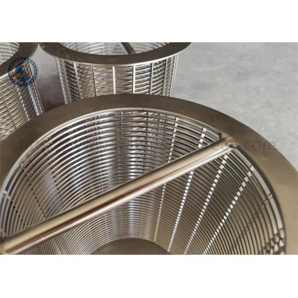 Slot V Ss 304 Wire Wrapped Screen Inner Filter Basket
