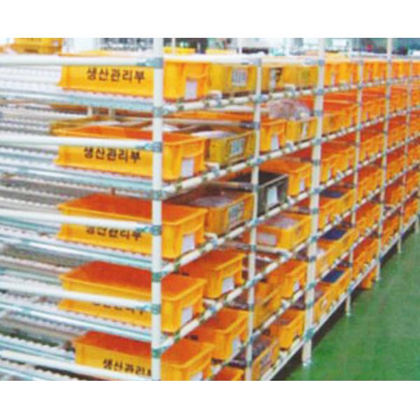 Heavy Duty Steel Pipe Racking System Storage PE Pipe Shelves For Electronic Warehouse