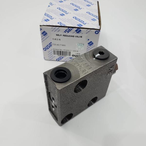 Excavador hidráulico del traje PC200-7 PC200-8 de Valve 723-40-71900 del piloto de KOMATSU