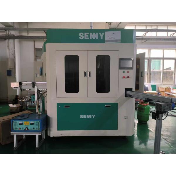 Máquina de serigrafía CNC de 5 colores para tubos, impresora de pantalla servo completa para contenedores, 85 piezas/min