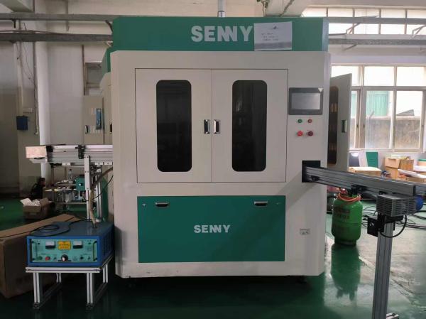 1+4 Color Tube Screen Printing Machine Hot Samping Flame Surface Treatment