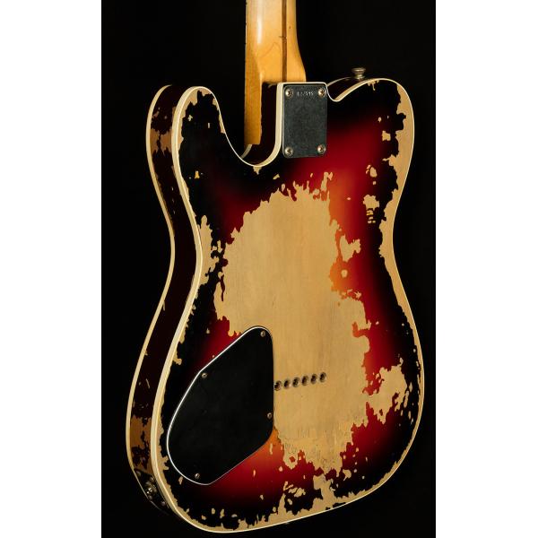 Custom Shop handmade Limited Edition relic version Tele Electric Guitar,Sunburst make old tl guitar