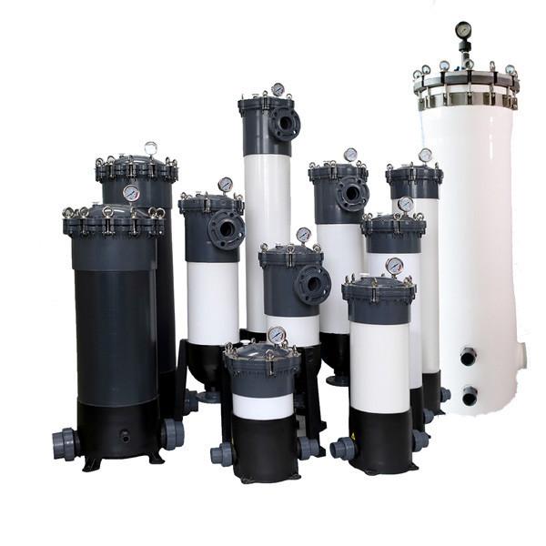 Todo o alojamento de filtro do PVC do plástico para o CE do pré-tratamento da água habilitado