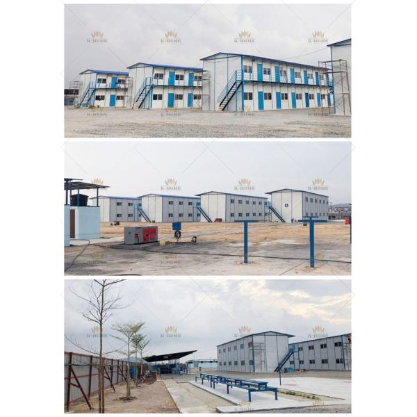 Размещещния Prefab стального дома панели сэндвича спать