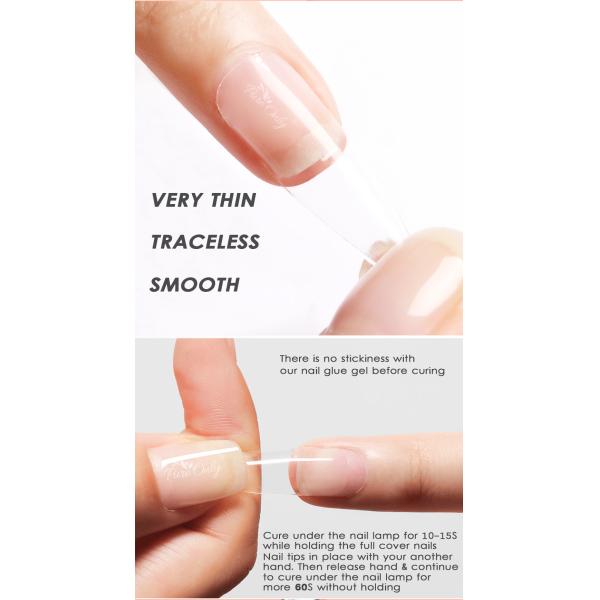 15Ml 3 in 1Soft Uv Led Glue Liquid for Non-Toxic Nail Tip Gel Glue on Nails French Nail Tip Adhesive Manufacture