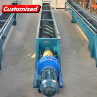 OEM Custom Industrial Cement Carbon Steel Auger Conveyor for Ash Coal Soil and Aggregate