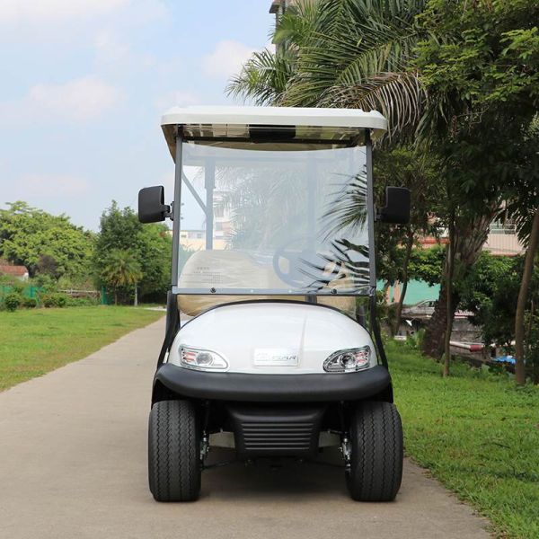 Electric Golf Carts Featuring 5KW AC Motor 48V Lithium Battery and 16 to 1 Rear Axle Ratio for Smooth Driving Experience