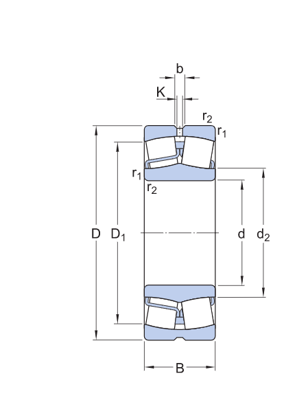 Высококачественный подшипник ролика 85*180*60mm 22317CA 22317E 22317W33 сферически