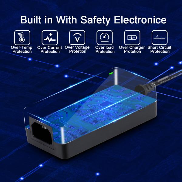 60W Desktop Power Adapter with 3 Years Warranty and 100% PC Material for Audio Mixers & Interfaces
