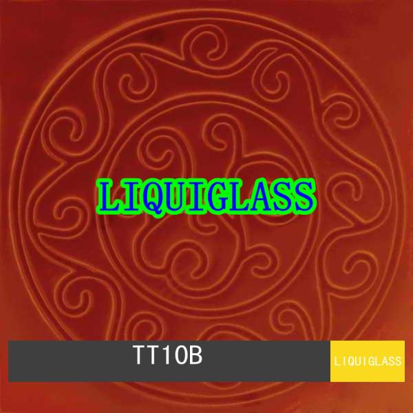 Solid Printed Toughened And Laminated Glass Tile