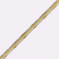 CRI90 24VDC COB LED Strip 2700K - 6000K CCT réglable avec 608 puces/M 8 mm de ruban LED
