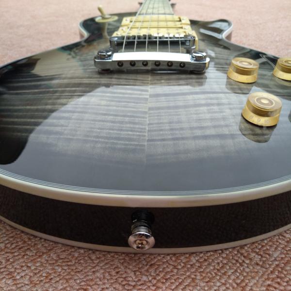 New style Ace frehley signature guitar, Ebony Fingerboard Ace frehley 3 pickups Electric Guitar, Mahogany Flame Maple BD