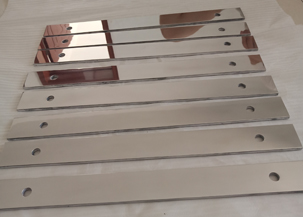 55x500x5mm Mirror Polished Aluminum Sheet