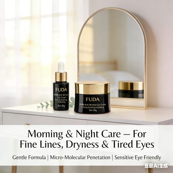 PDRN Anti-Wrinkle Eye Cream: Gently reduces lines and protects the eye area