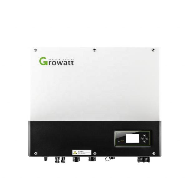 Growatt 3kw 5w 6kw 8kw 10kw Solar Inverter 48v 99.9% Efficiency for Home and Government