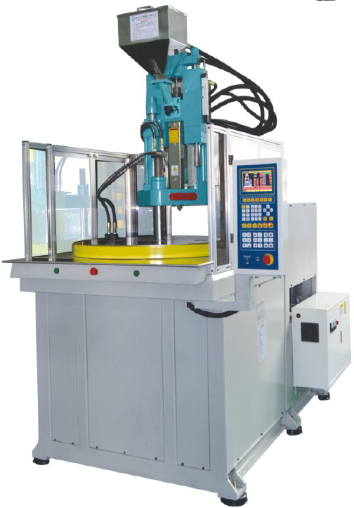 High Accuracy Rotary Table Vertical Injection Moulding Machine For Customs Locks