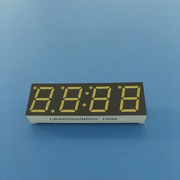 0.39 Inch Common Cathode 4 Digit Seven Segment LED Display for digital timer