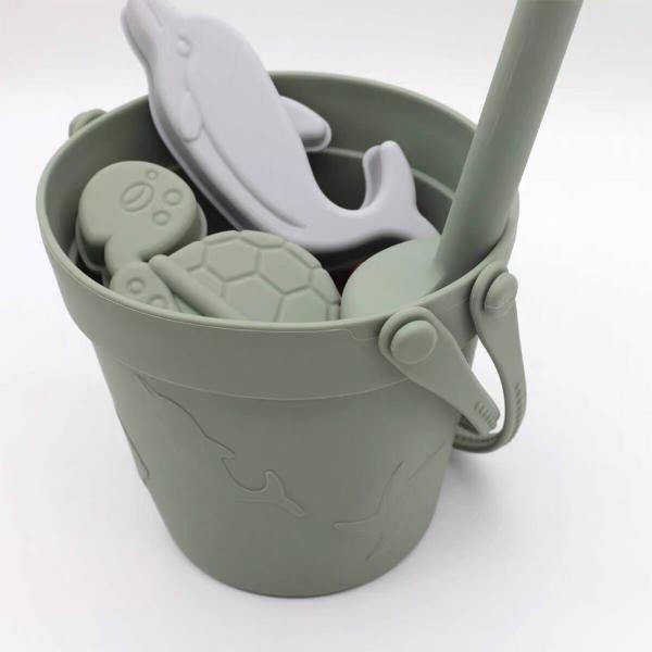 100 Silicone Educational Beach Sand Toys Eco Friendly