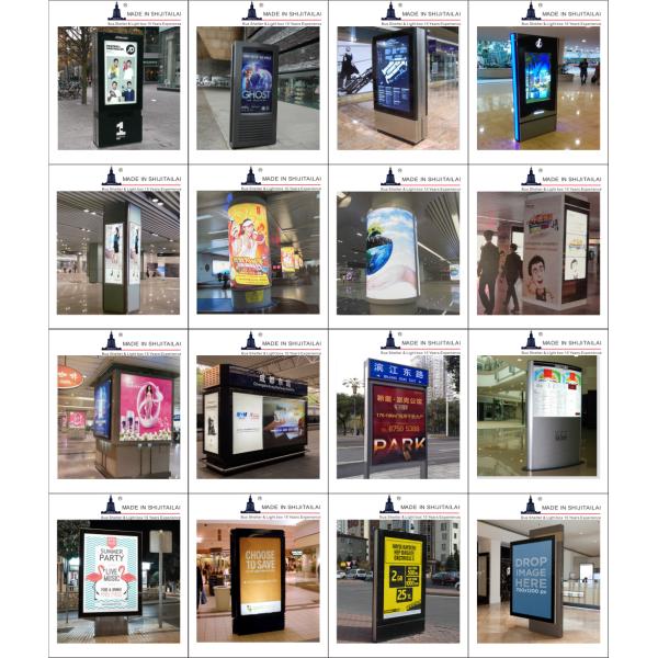 Waterproof 50000 Hrs 12V Signage Poster Light Box
