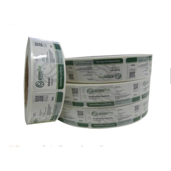 10ml Vial Custom Adhesive Labels Medication Package Full Color Printing