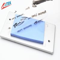 3.2W/Mk luz - costa térmica ultra macia azul 00 da almofada TIF5140S 45 do emissor de isofrequência para o caderno